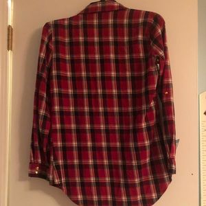 Liberty Love Tops - Red white and blue flannel Liberty Love Tops - Red white and blue flannel